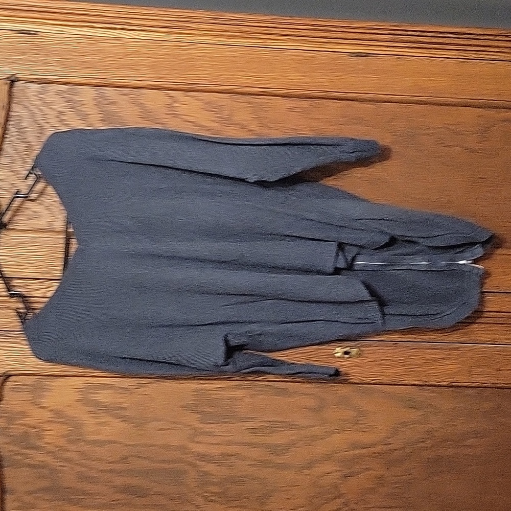 Sweater with zipper back